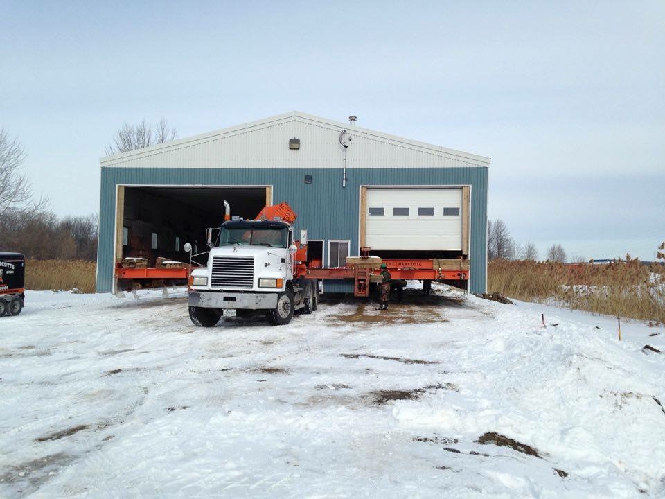 Déplacement du garage - Photo 2 - Les Entreprises Marcotte